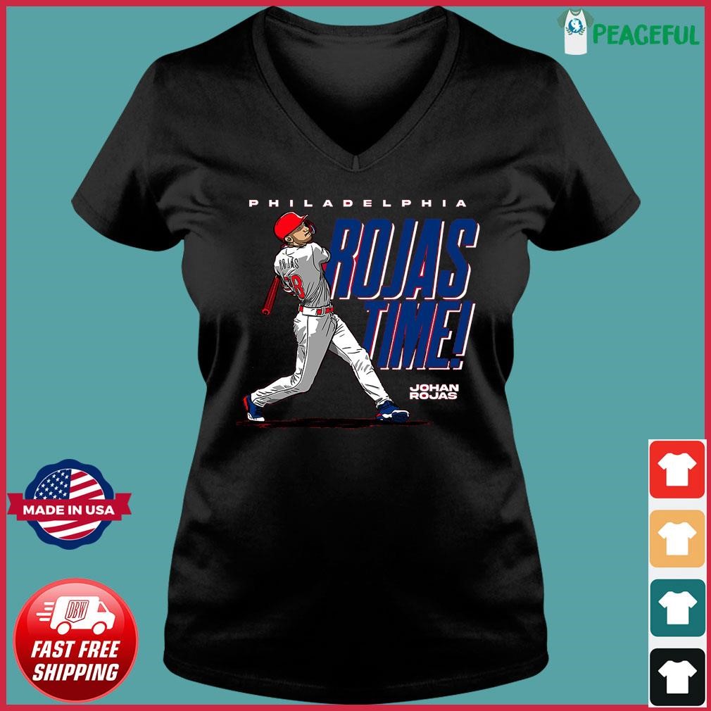 Johan Rojas Philadelphia Phillies Rojas Time 2023 shirt, hoodie, sweater,  long sleeve and tank top