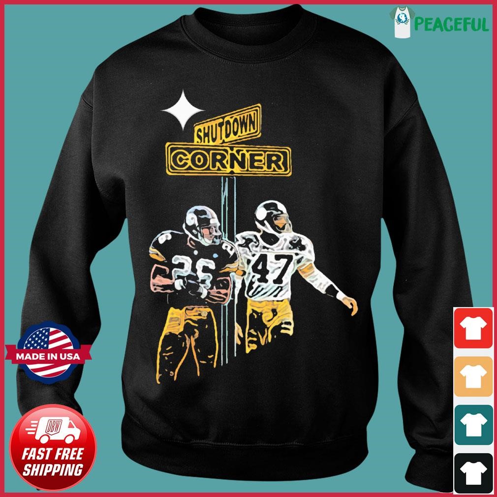 Pittsburgh Steelers Shutdown Corner Shirt, hoodie, sweater, long sleeve and  tank top