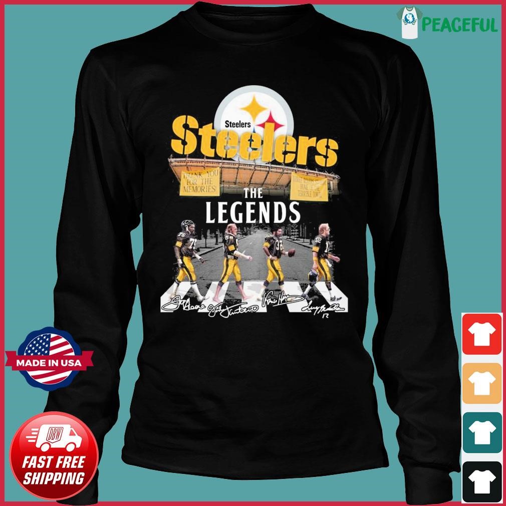 Pittsburgh Steelers The Legends Abbey Road Signatures Shirt