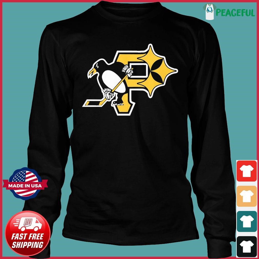 Pittsburgh Steelers and Penguins Pirates Logo Shirt, hoodie, sweater, long  sleeve and tank top