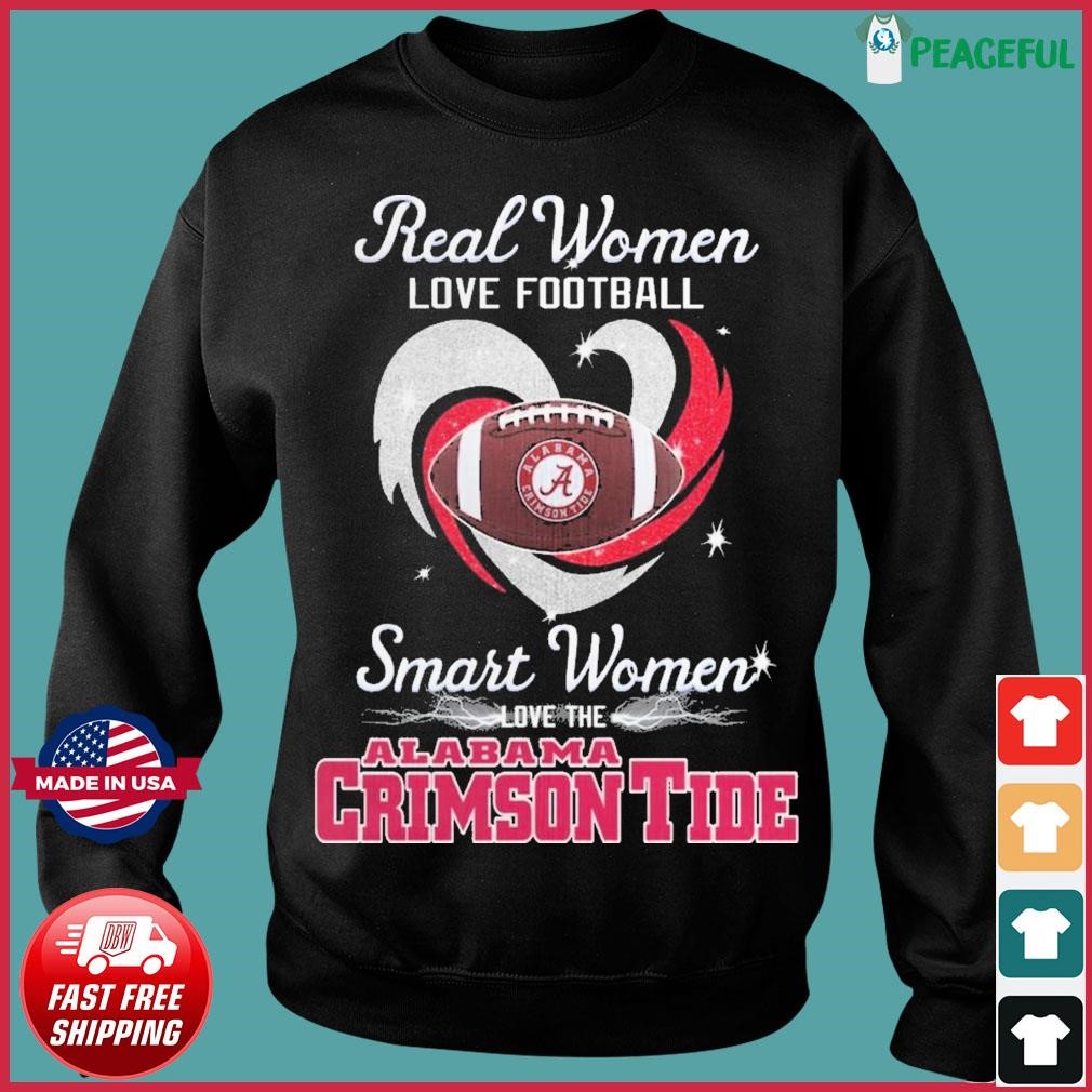 Real Women Love Football Smart Women Love The Alabama Crimson Tide Logo  2023 Signatures T-shirt,Sweater, Hoodie, And Long Sleeved, Ladies, Tank Top