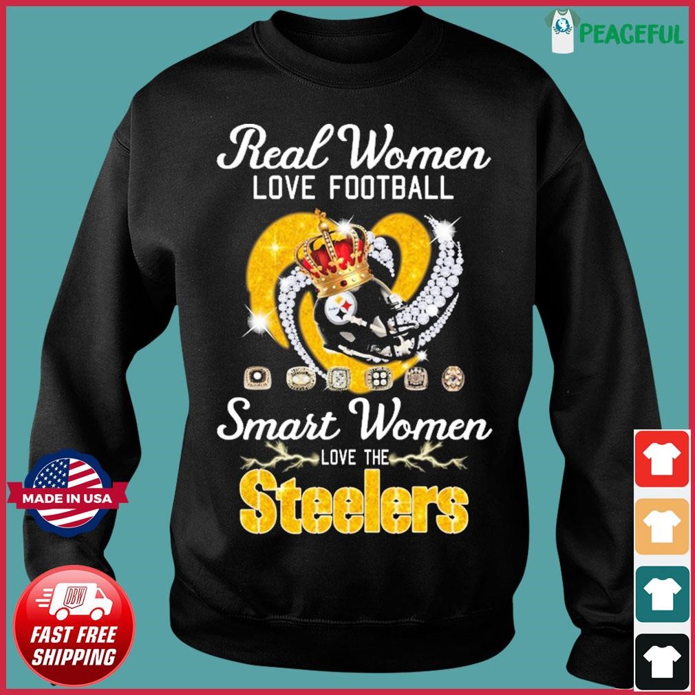 2023 Pittsburgh Steelers This Girl Loves Her Steelers Heart Diamond Shirt