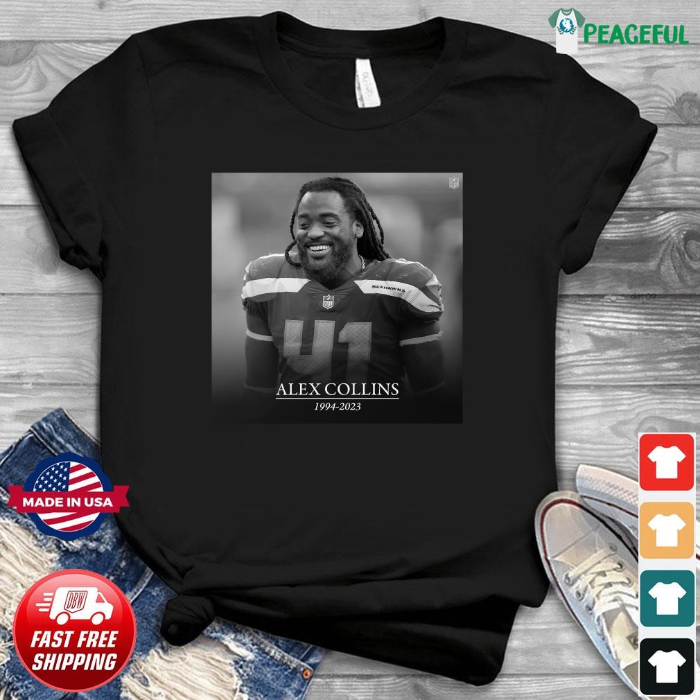 Rip Alex Collins Seattle Seahawks 1994-2023 Shirt, hoodie, sweater