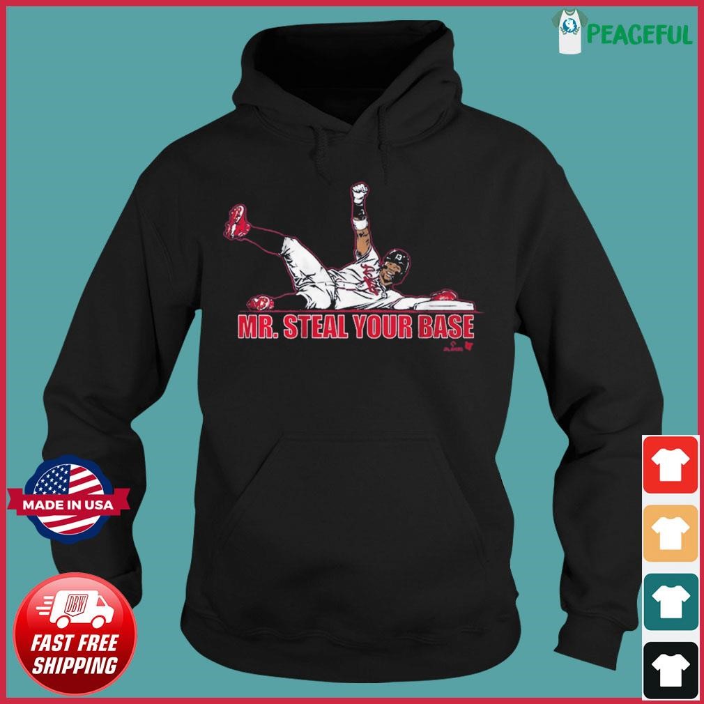 Official ronald Acuña Jr Mr. Steal Your Base T-Shirts, hoodie, tank top,  sweater and long sleeve t-shirt