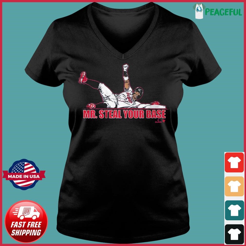 Ronald Acuña Jr Mr. Steal Your Base Shirt - ShirtsOwl Office