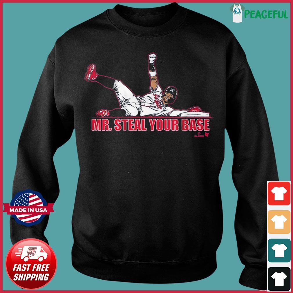 Ronald Acuña Jr. Mr. Steal your base funny shirt, hoodie, sweater, long  sleeve and tank top