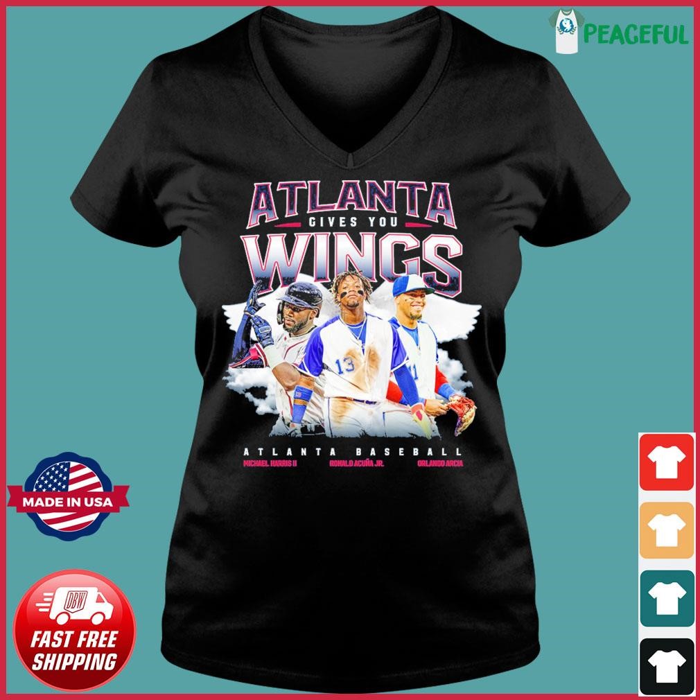 FREE shipping Ronald Acuña Jr. Super N Atlanta Braves MLB shirt, Unisex tee,  hoodie, sweater, v-neck and tank top