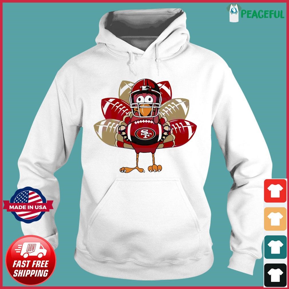 Original Vintage San Francisco 49ers Happy Thanksgiving shirt