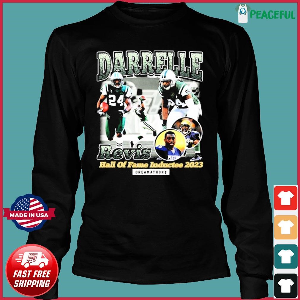 Sauce Gardner Wearing Darrelle Revis Hall Of Fame Inductee 2023 Shirt,  hoodie, sweater and long sleeve