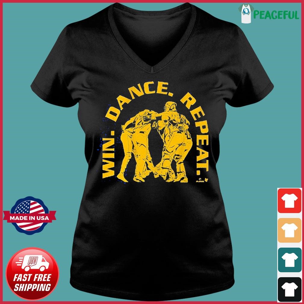 Seattle Mariners Win. Dance. Repeat. Retro. Shirt, hoodie, sweater, long  sleeve and tank top