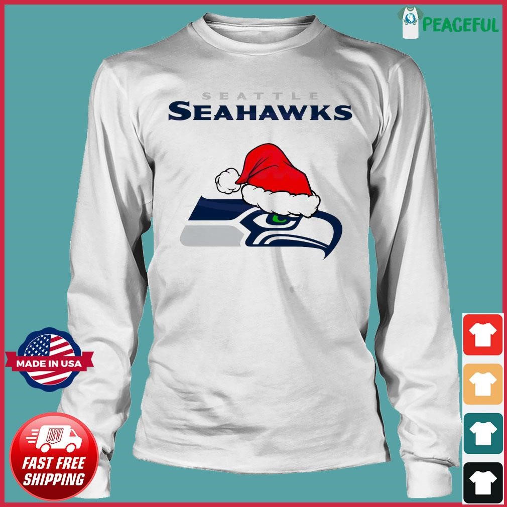 Seattle Seahawks Christmas NFL Logo Shirt, hoodie, sweater, long sleeve and  tank top