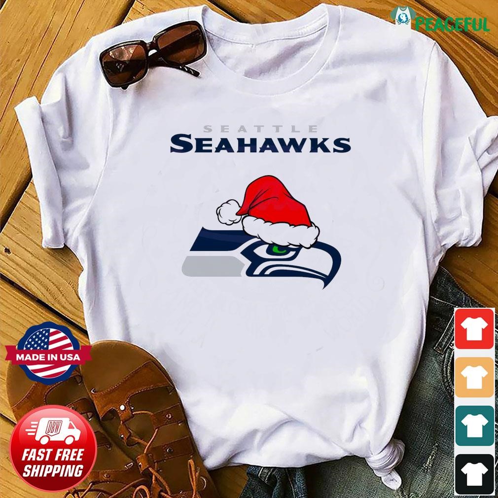 Seattle Seahawks Christmas NFL Logo 2023 shirt, hoodie, sweater, long  sleeve and tank top