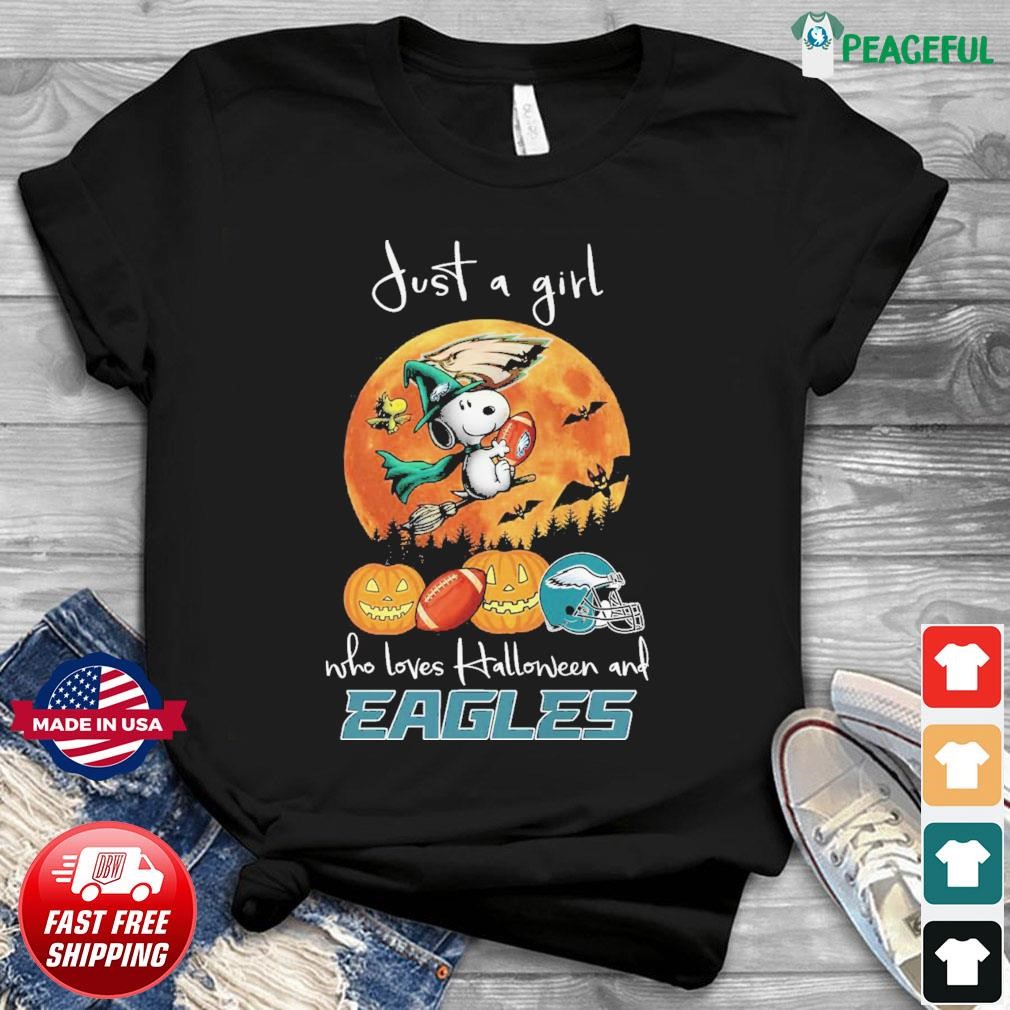 Just A Girl Who Love Fall And Philadelphia Eagles 2023 Shirt, hoodie,  sweater, long sleeve and tank top