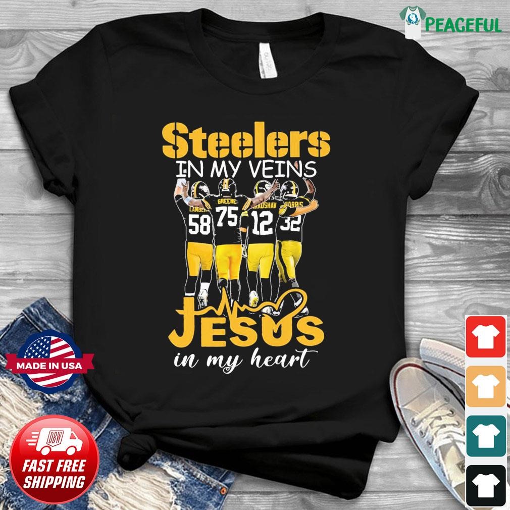 FREE shipping Even Jesus Loves The Steelers Pittsburgh Steelers