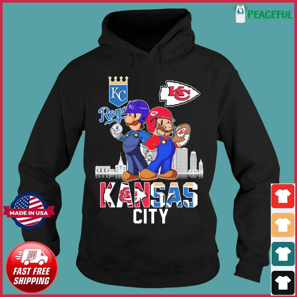 Kansas City Kansas City Chiefs And Kansas City Royals Shirt, hoodie,  sweater, long sleeve and tank top