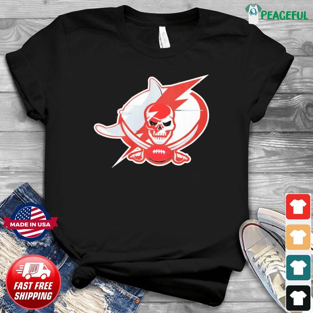 Tampa Bay Buccaneers Tampa Bay Lightning Tampa Bay Rays logo shirt