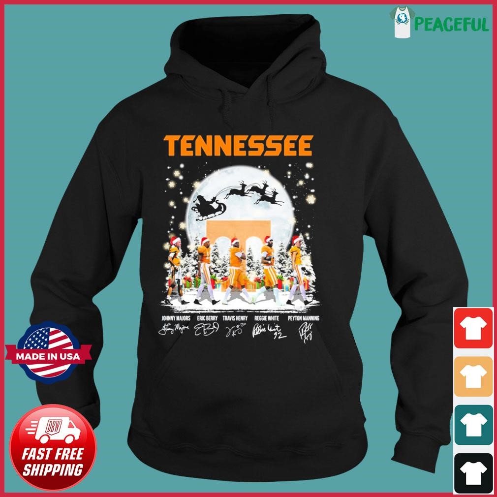 Tennessee Volunteers Football Abbey Road Christmas Signatures