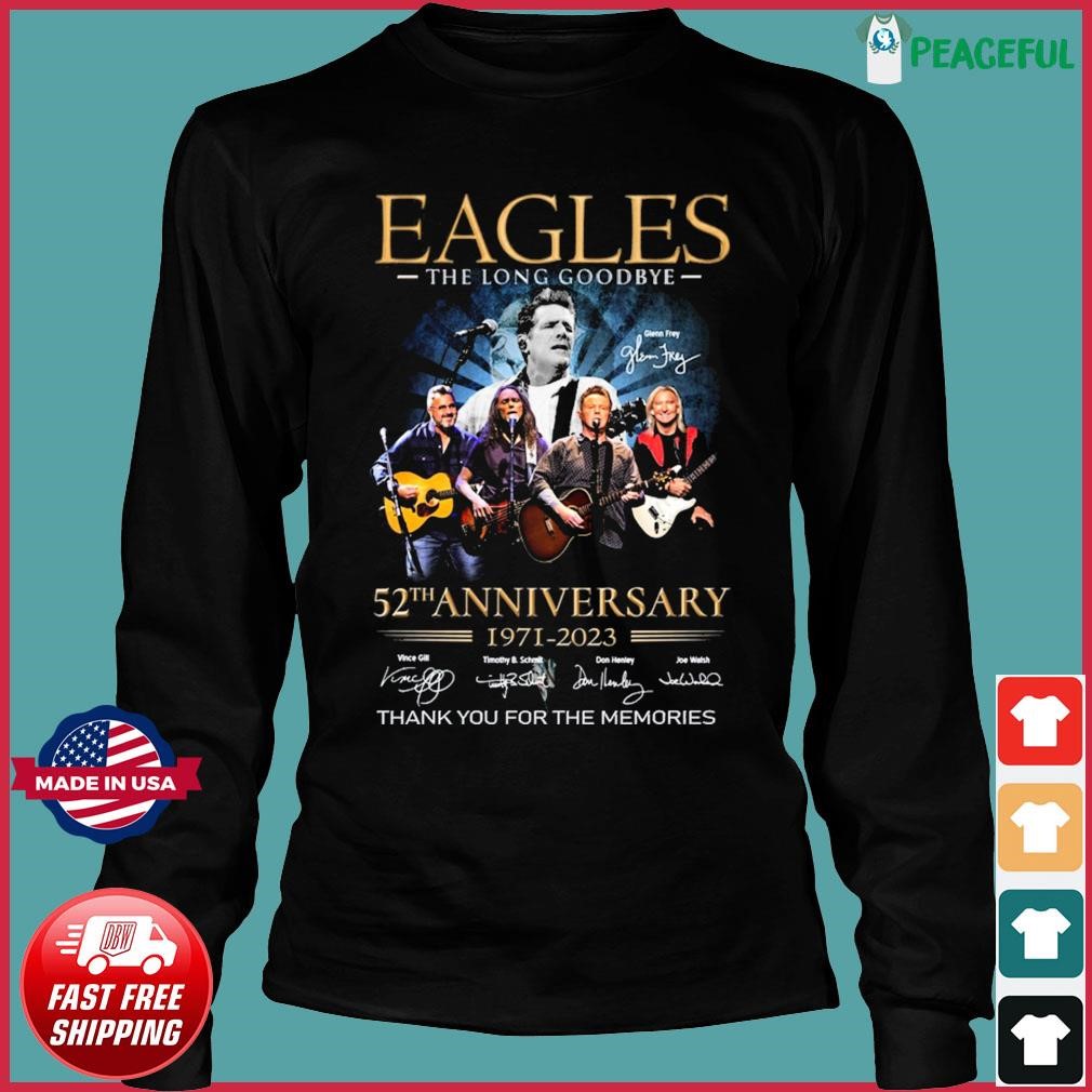 The Eagles Long Goodbye Tour 2023 Shirt Band Fan Concert Classic T