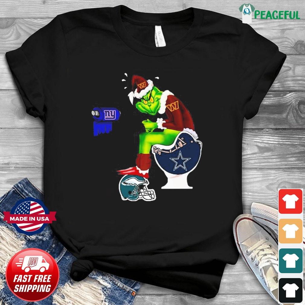 Funny The Grinch Washington Commanders Dallas Cowboys Shirt, hoodie,  sweater, long sleeve and tank top