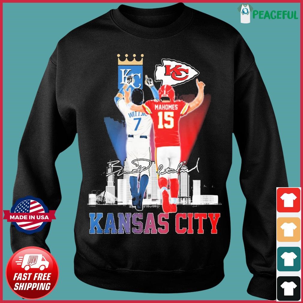 Kansas City Patrick Mahomes Bobby Witt Jr Signatures Shirt - Teespix -  Store Fashion LLC