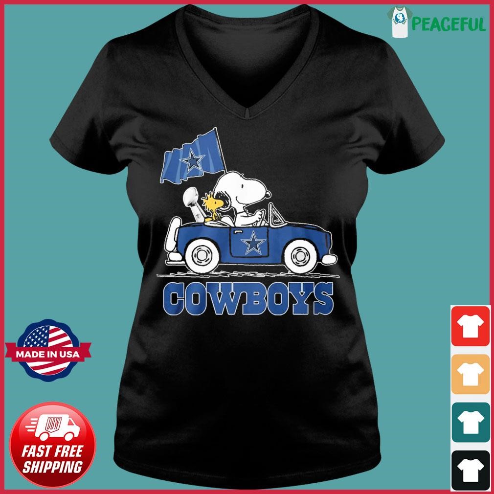 Snoopy The Peanuts Dallas Cowboys Shirt - High-Quality Printed Brand