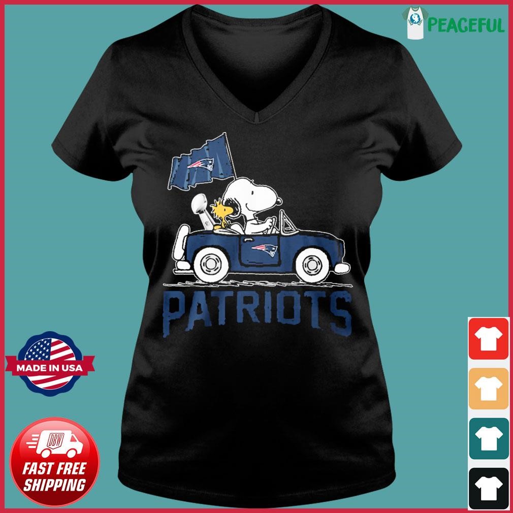 Snoopy Woodstock Go New England Patriots Shirt - High-Quality