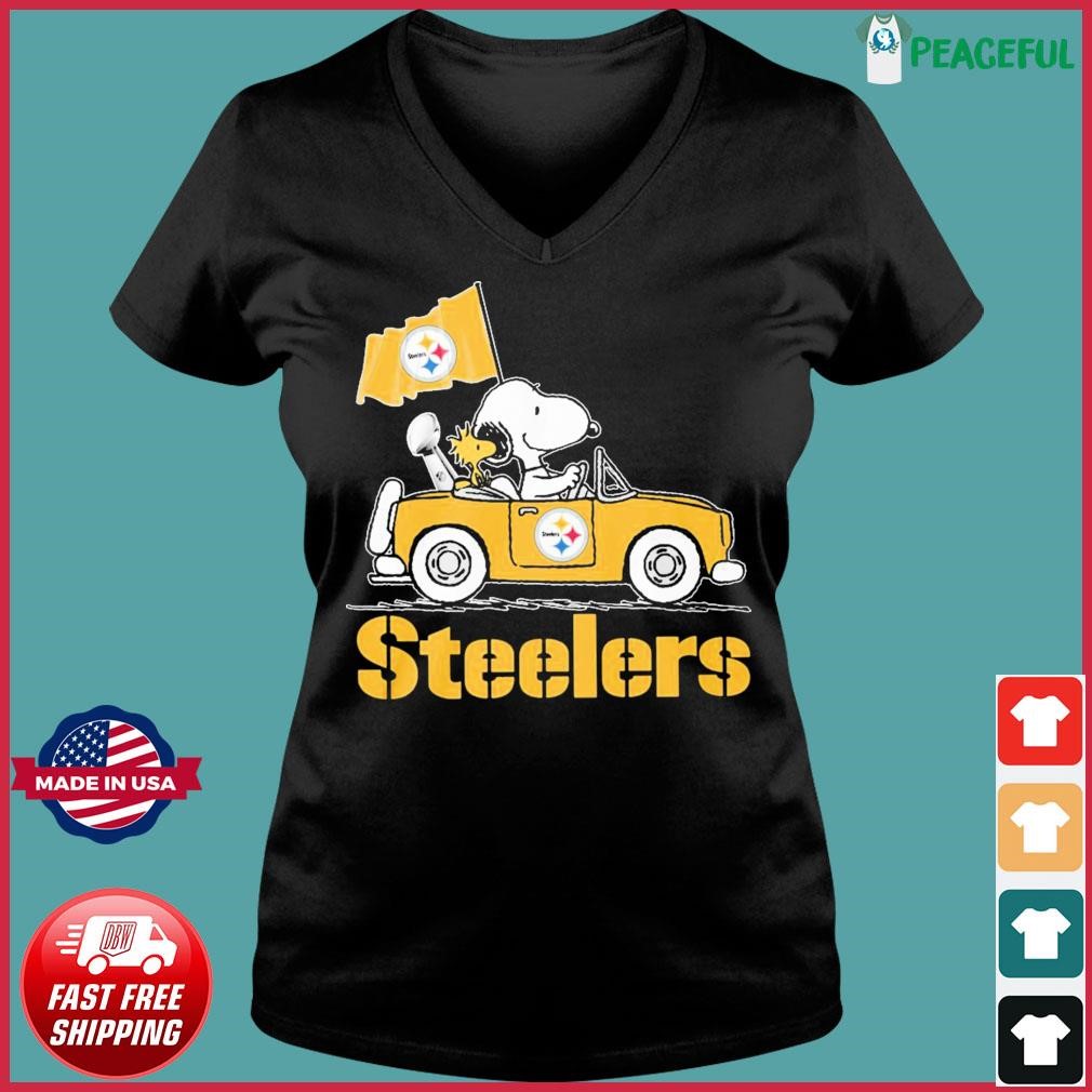 Snoopy And Woodstock The Pittsburgh Steelers T Shirt