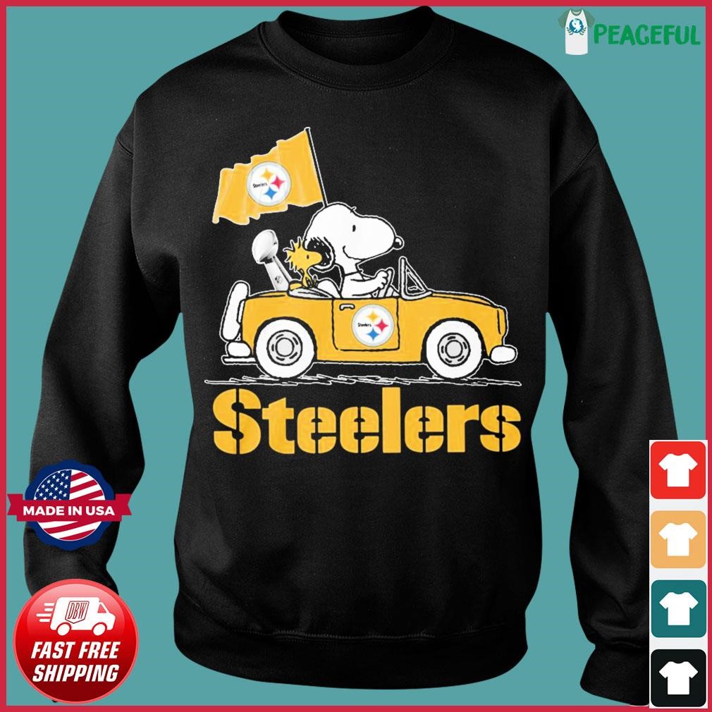 Snoopy The Peanuts Pittsburgh Steelers Christmas Shirt - High