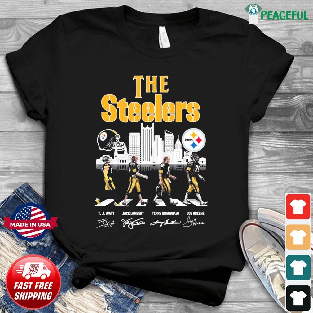 The Steelers Skyline Abbey Road Tj Watt Jack Lambert Terry