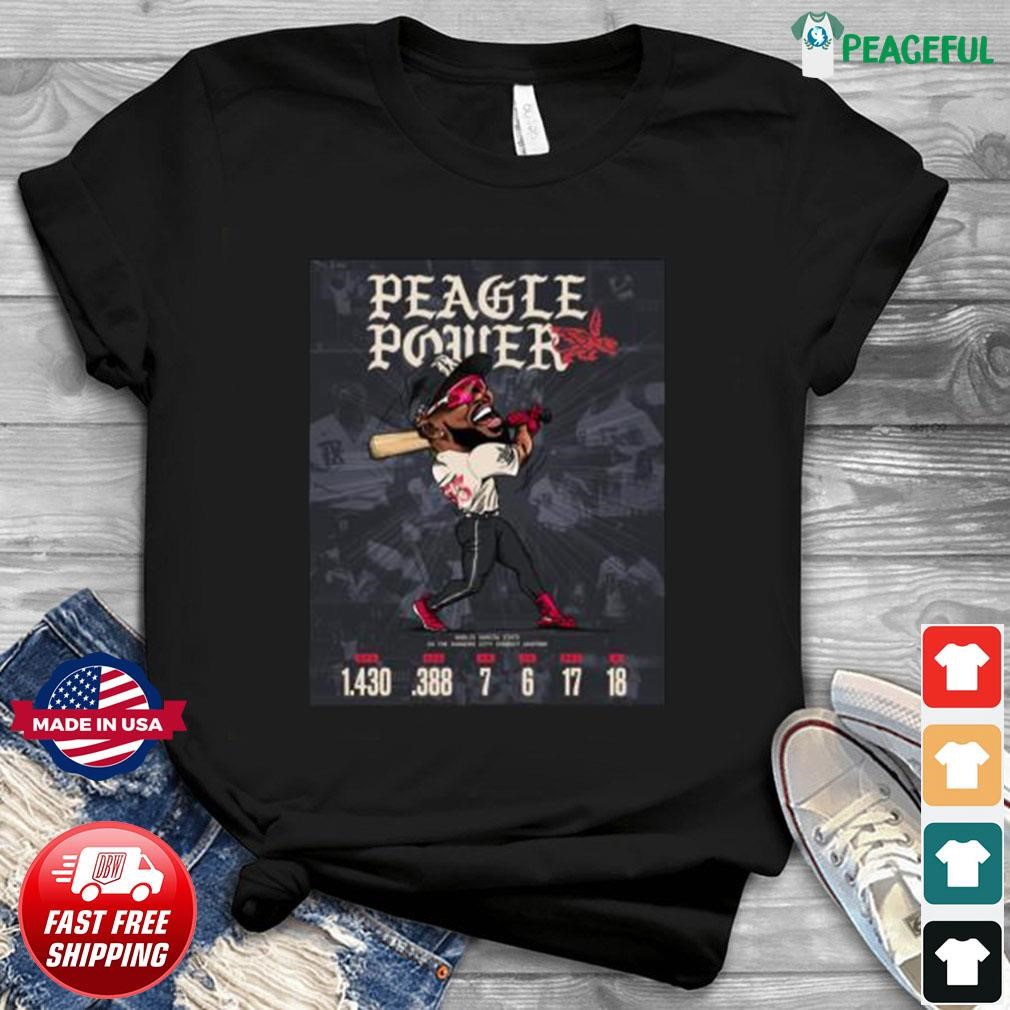 Trending Adolis García Texas Rangers Peagle Power Shirt - Teespix