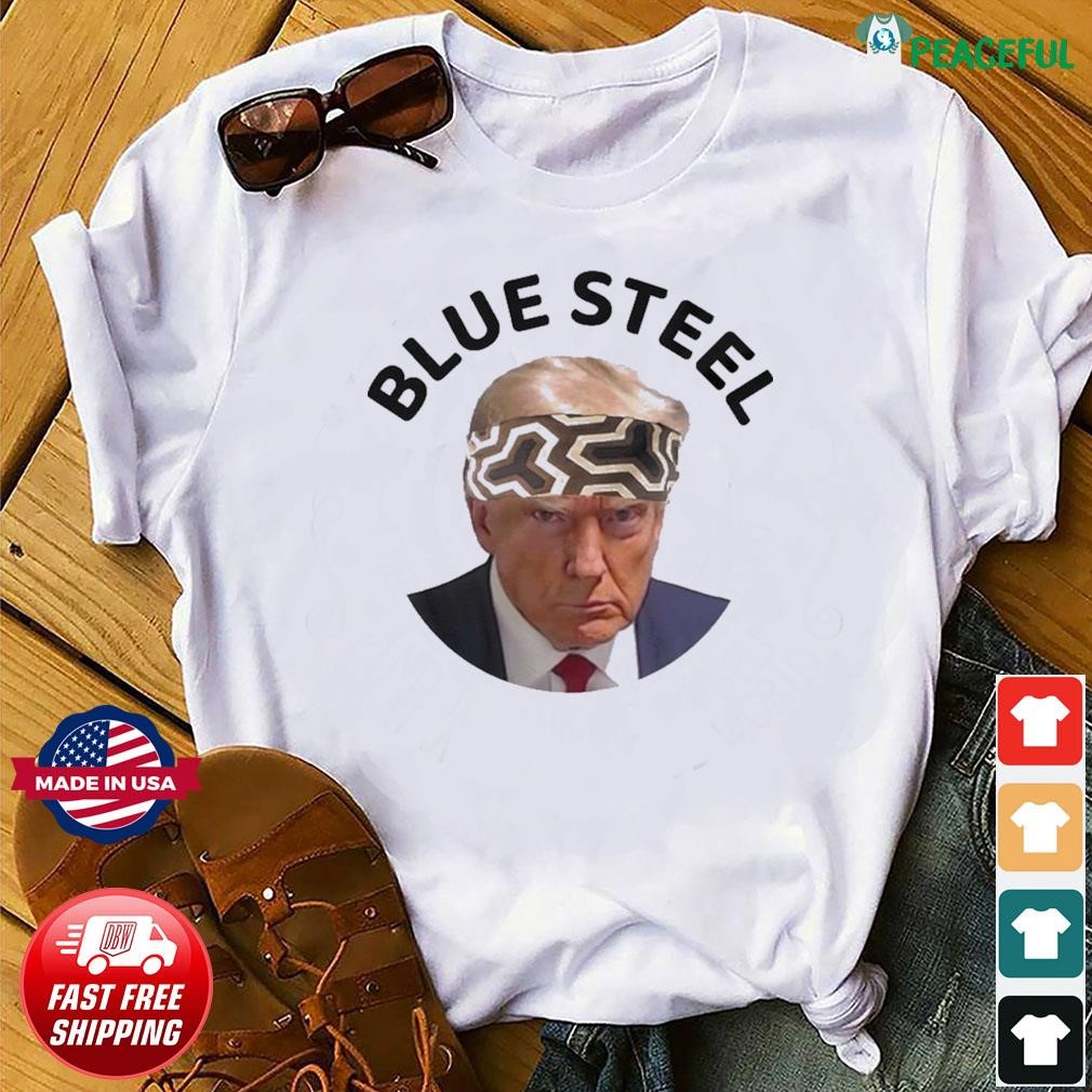 Trump Mugshot Blue Steel Mugshot Shirt