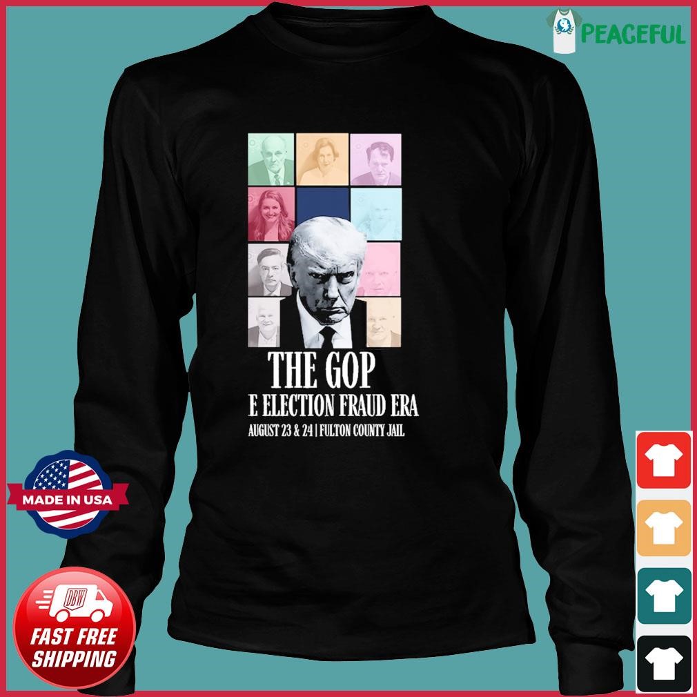 Donald Trump The Election, Donald Trump Mugshot Era Tour T-shirt