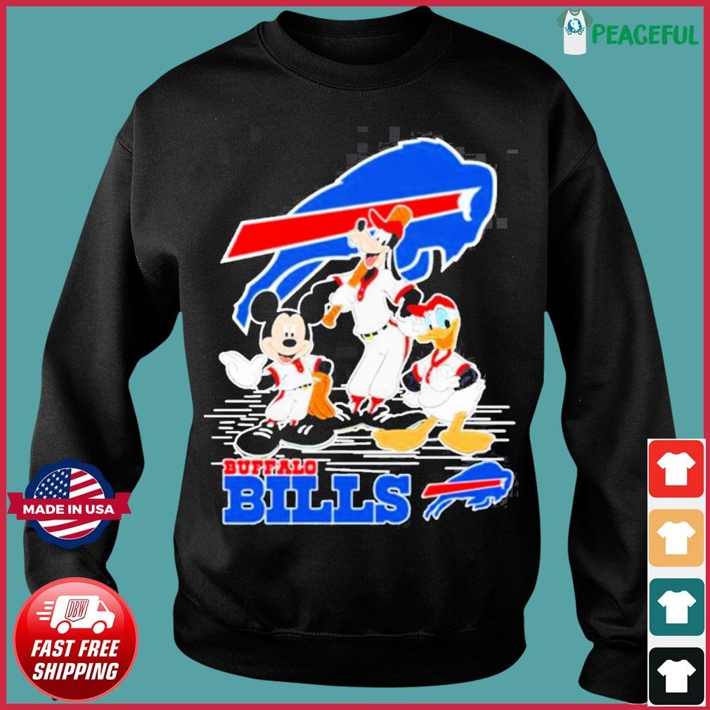 Mickey Mouse Cartoon Characters Buffalo Bills Baseball 2023 Shirt - Teespix  - Store Fashion LLC