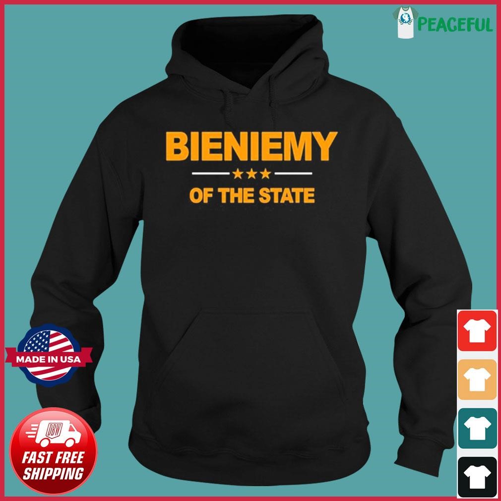 Official washington commanders bieniemy of the state T-shirts, hoodie,  sweater, long sleeve and tank top