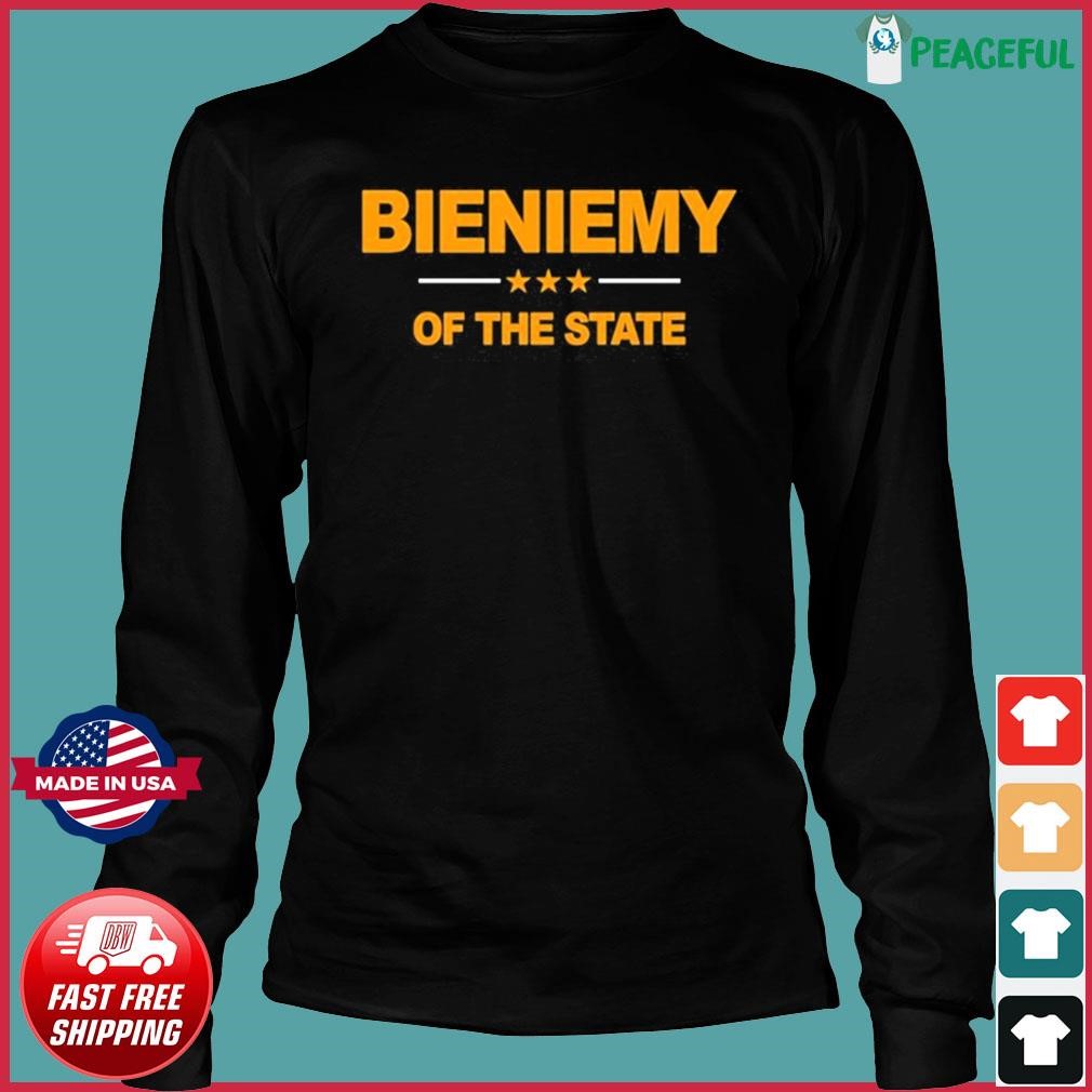 Official washington commanders bieniemy of the state T-shirts, hoodie,  sweater, long sleeve and tank top