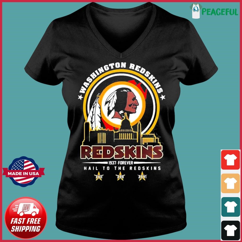 1932 Forever Washington Redskins Hail To The Redskins Shirt