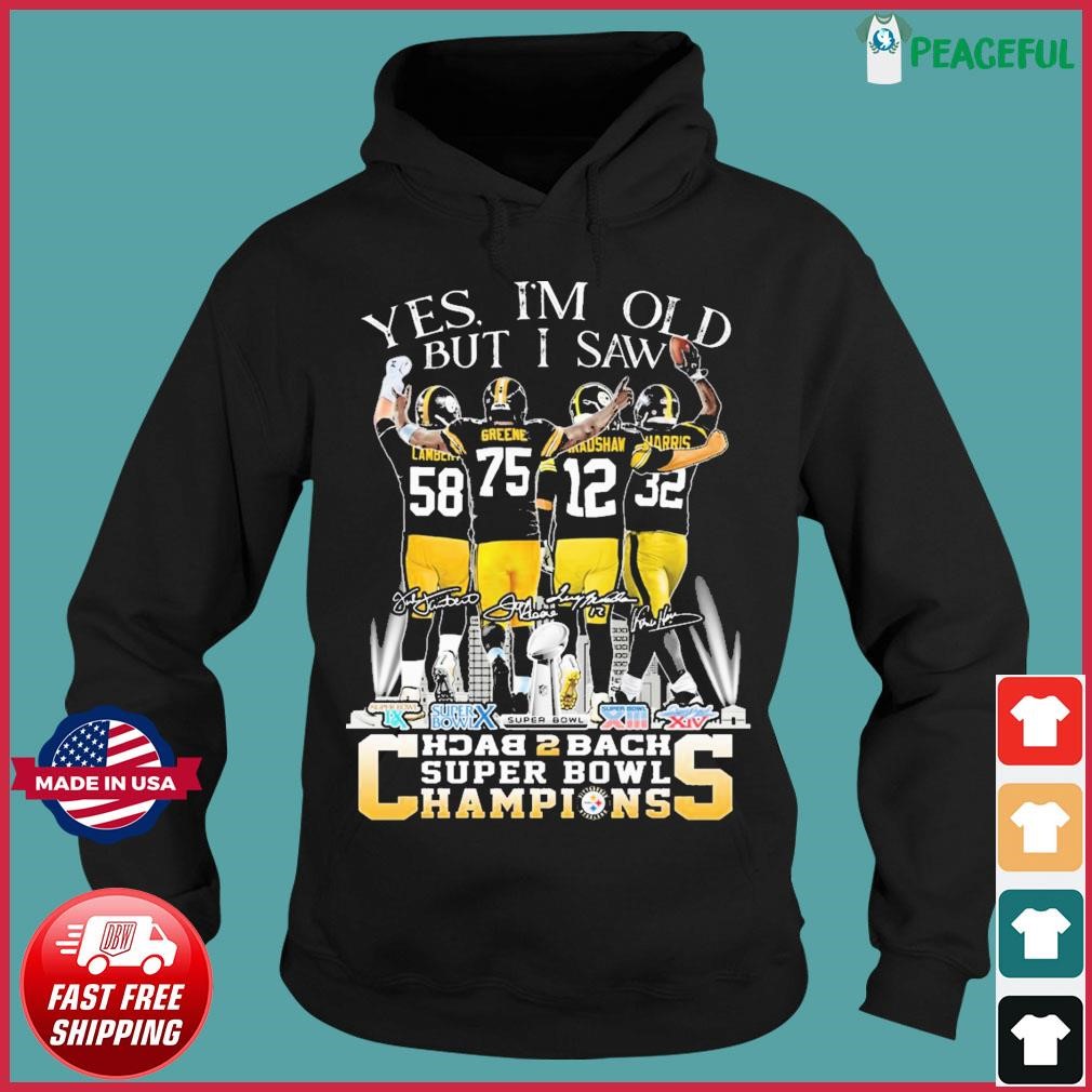 Afc North Division Champions Signatures Pittsburgh Steelers Team Football  Shirt, hoodie, sweater, long sleeve and tank top