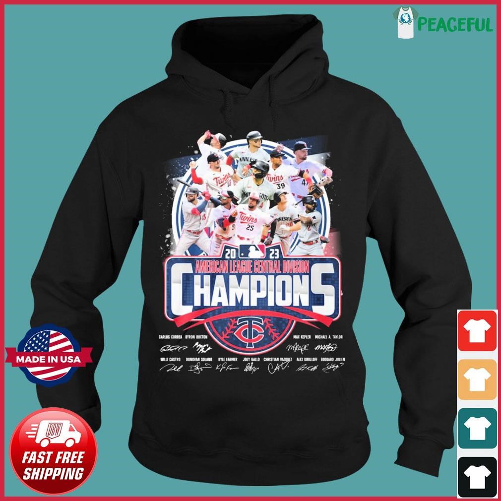 American League Central Champions Minnesota Twins shirt, hoodie