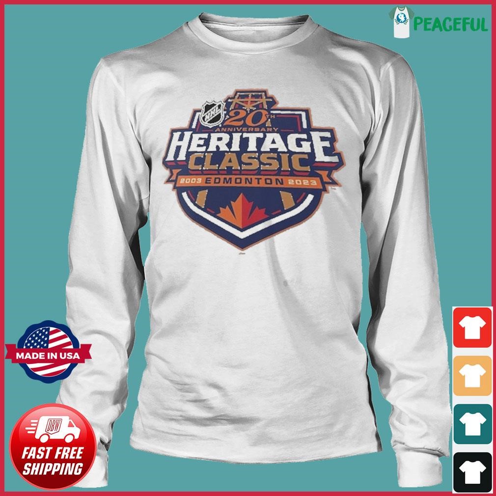 Official 2023 NHL Heritage Classic Logo T-Shirt, hoodie, sweater