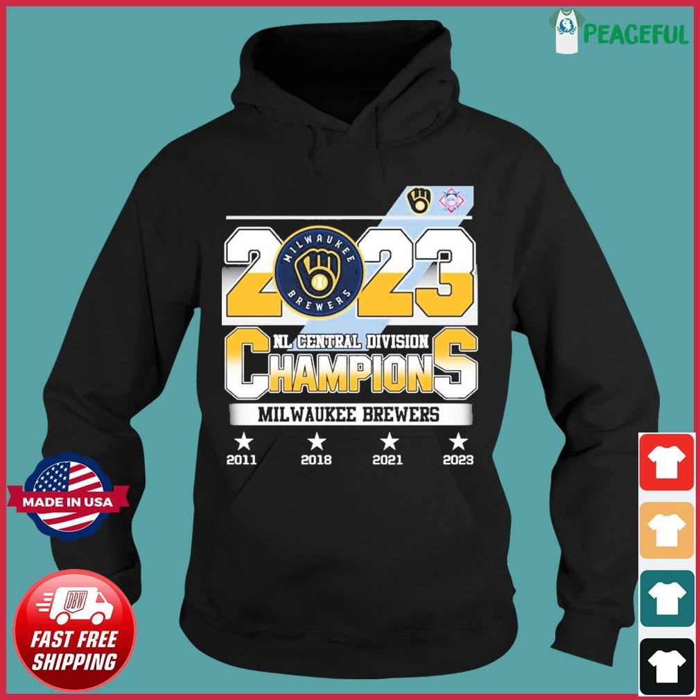 2023 NL Central Division Champions Milwaukee Brewers 2011-2023 Shirt,  hoodie, sweater, long sleeve and tank top