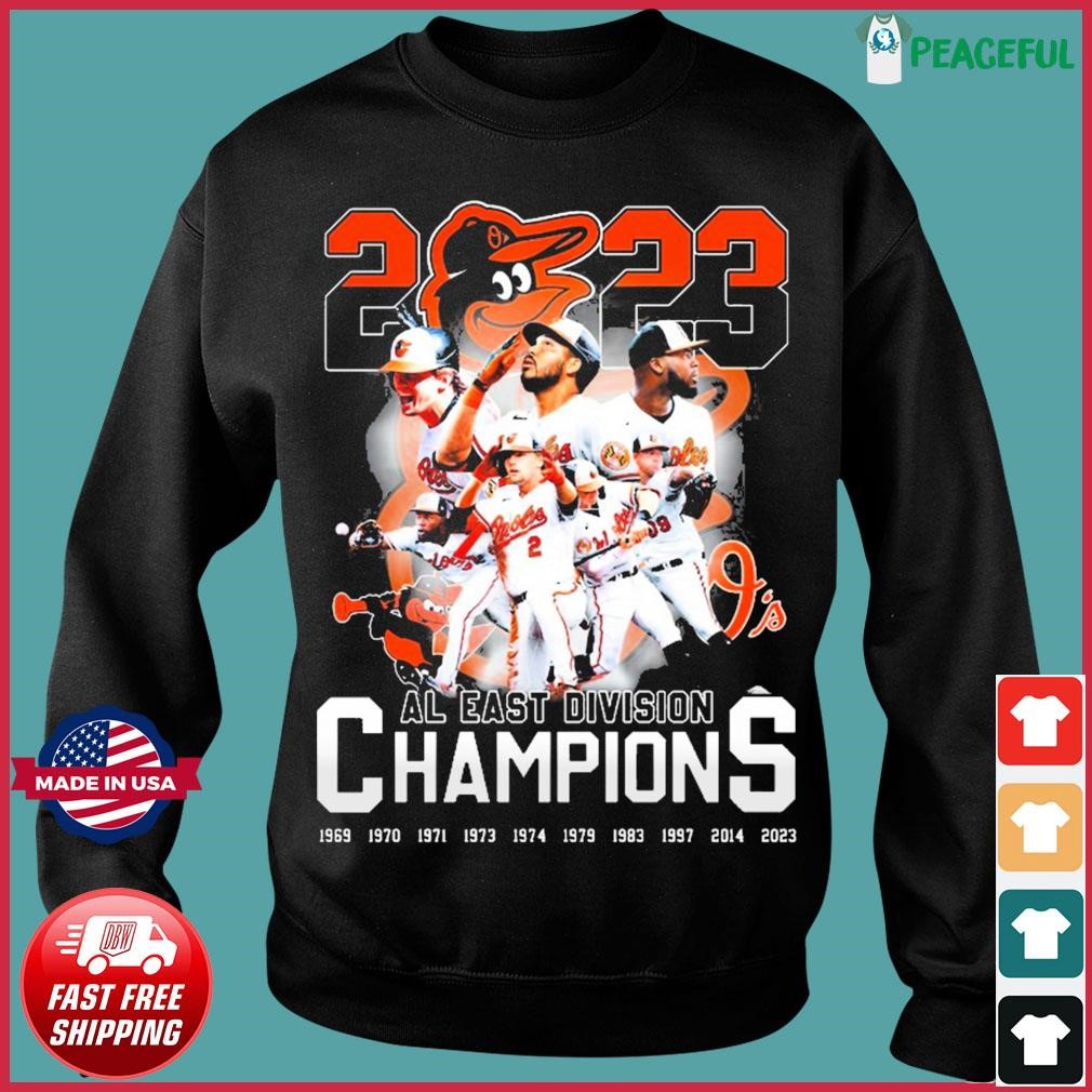 Baltimore Orioles 2023 Al East Champions Shirt Orioles Al East Champions Shirt  Orioles Al East Champions Sweatshirt Orioles Al East Champions Hoodie New -  Revetee