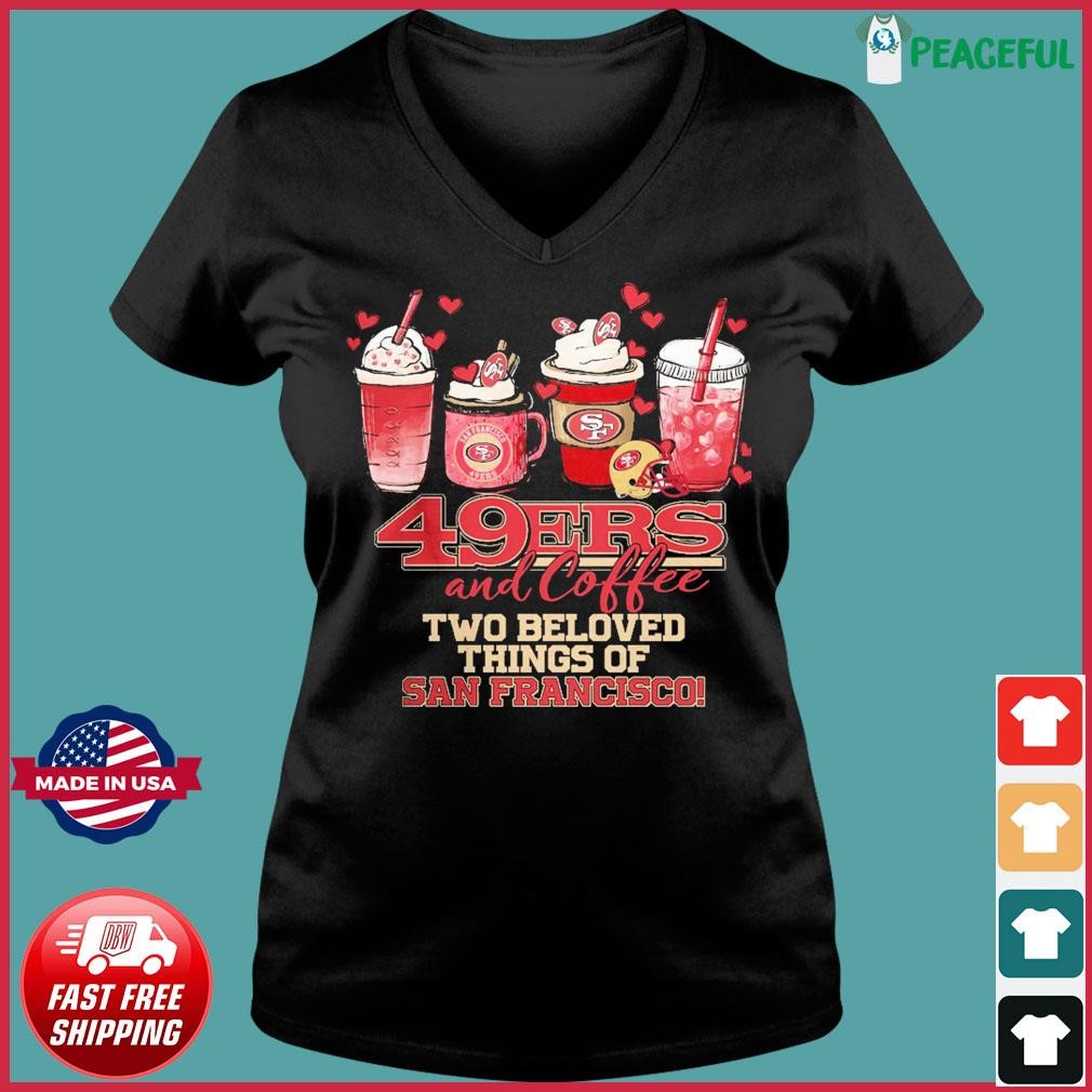 Women's Niners V-Neck Tee (Shipping Only)