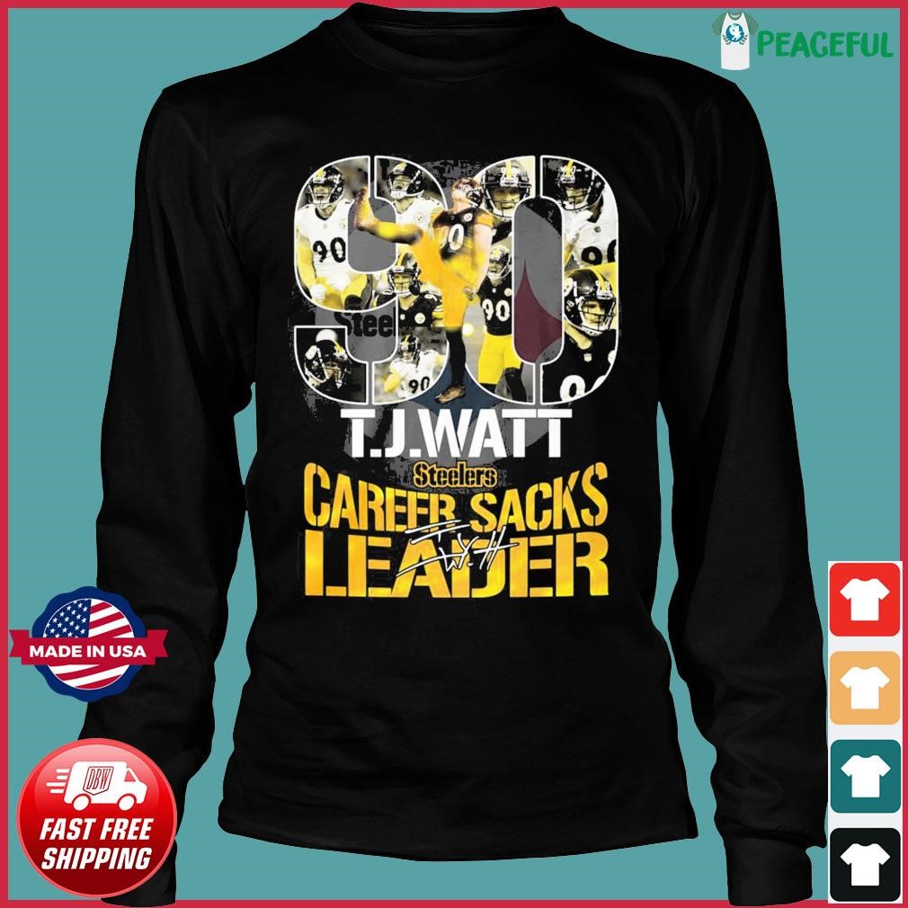 T.J. Watt #90 Pittsburgh Steelers 2022 Defensive Player Of The Year T-Shirt  HOT