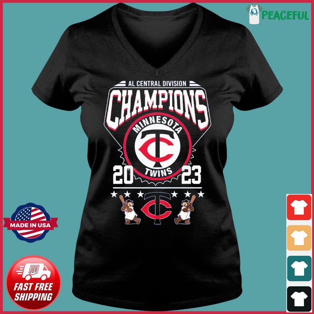 Official aL Central Division Champions 2023 Minnesota Twins Mascot Shirt,  hoodie, sweater, long sleeve and tank top