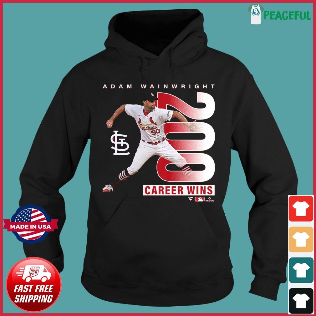 Adam Wainwright St Louis Cardinals 200th Career Win Shirt, hoodie,  longsleeve, sweatshirt, v-neck tee
