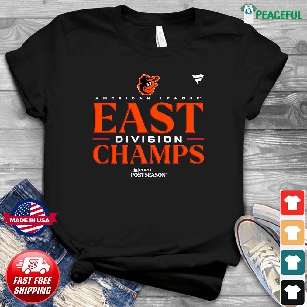 Official quality Baltimore Orioles Nike 2023 AL East Division