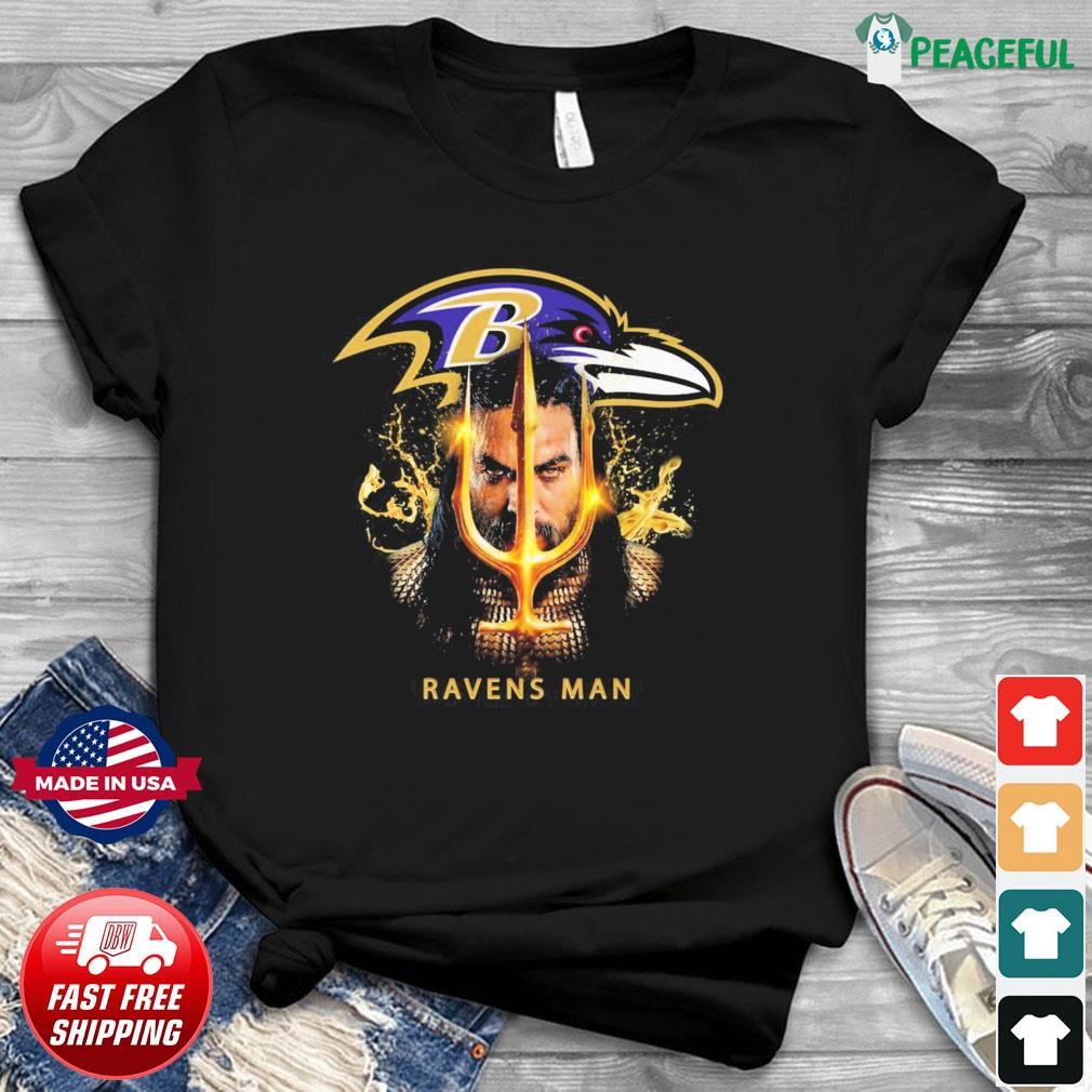 Aquaman Baltimore Ravens Man Shirt, hoodie, sweater, long sleeve