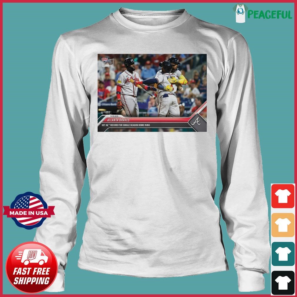 Atlanta Braves With Logo MLB logo T-shirt, hoodie, sweater, long sleeve and  tank top