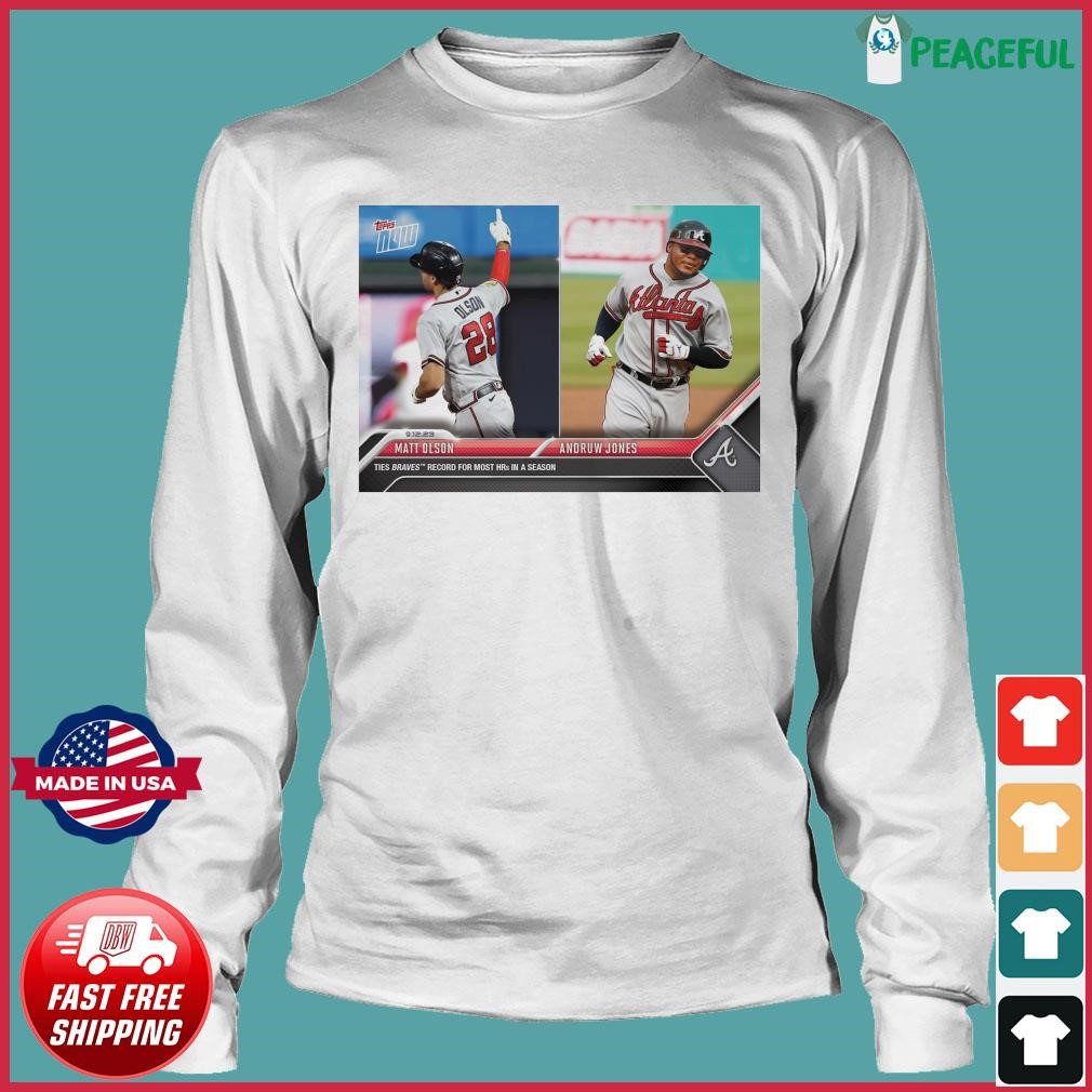 Atlanta Braves Matt Olson & Andruw Jones 2023 MLB Shirt, hoodie, sweater,  long sleeve and tank top