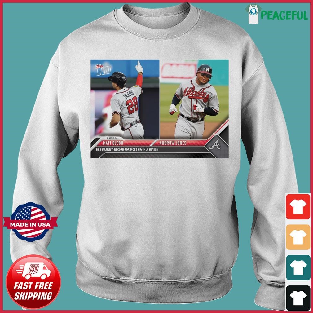 Matt Olson Atlanta Braves MLB signature shirt, hoodie, sweater and